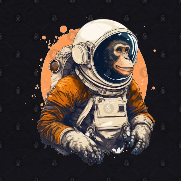 Monkey Astronaut art by JayD World